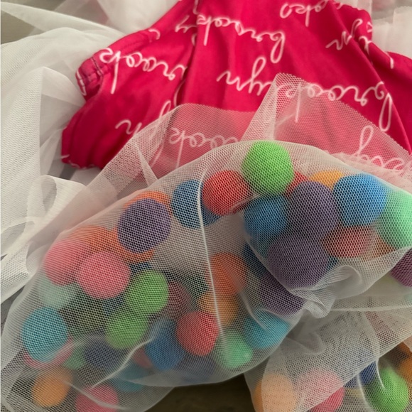 Leotudes custom Pom dress Brooklyn 2t - Picture 3 of 5